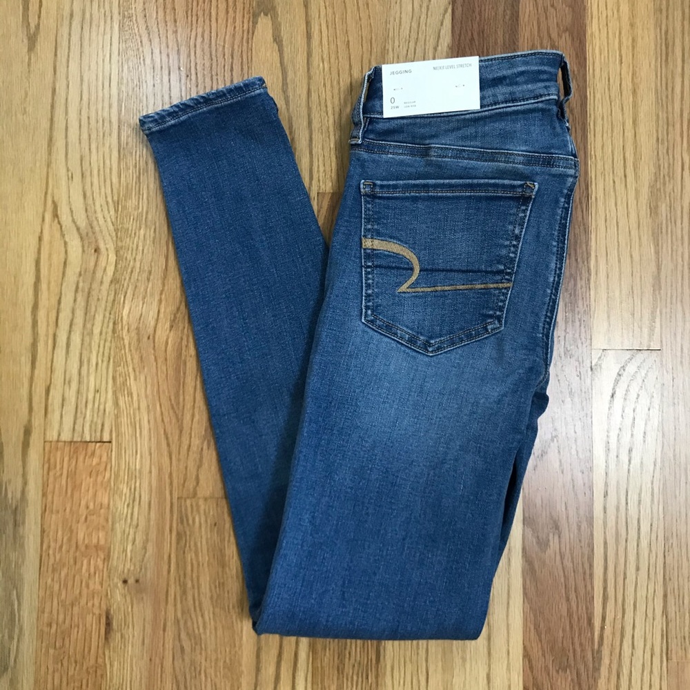 AEO American Eagle Next Level Stretch Jegging sz 0